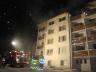 Požár 9 menších bytů ve Vrbně pod Pradědem. Uhořel jeden člověk