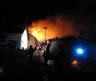 Tragický požár rodinného domu v Liptani, uhořel jeden z obyvatelů