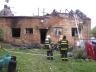 Tragický požár rodinného domu v Liptani, uhořel jeden z obyvatelů