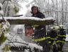Hasiči v našem kraji odstraňovali následky sněžení
