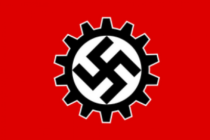  Znak nacistických odborů: Deutsche Arbeitsfront