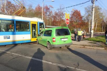 nehoda ve Slezské Ostravě